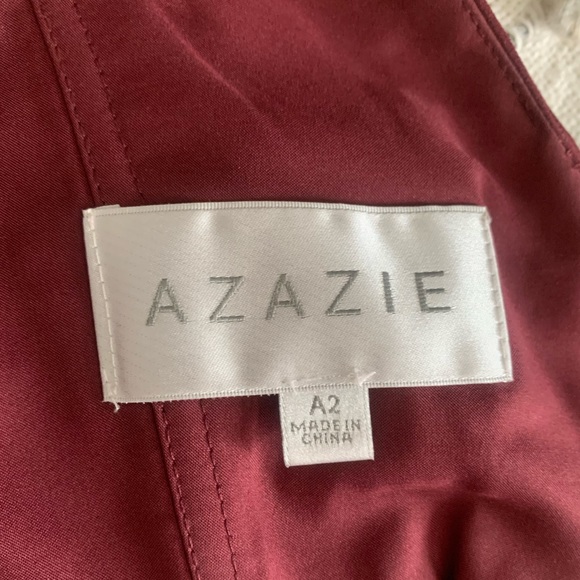 Azazie Pierrette Chiffon Floor Length Dress - Picture 4 of 7